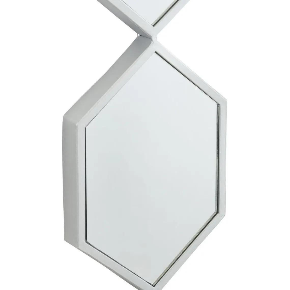 Deco miroir losange Shannon Argent  | 3 Suisses