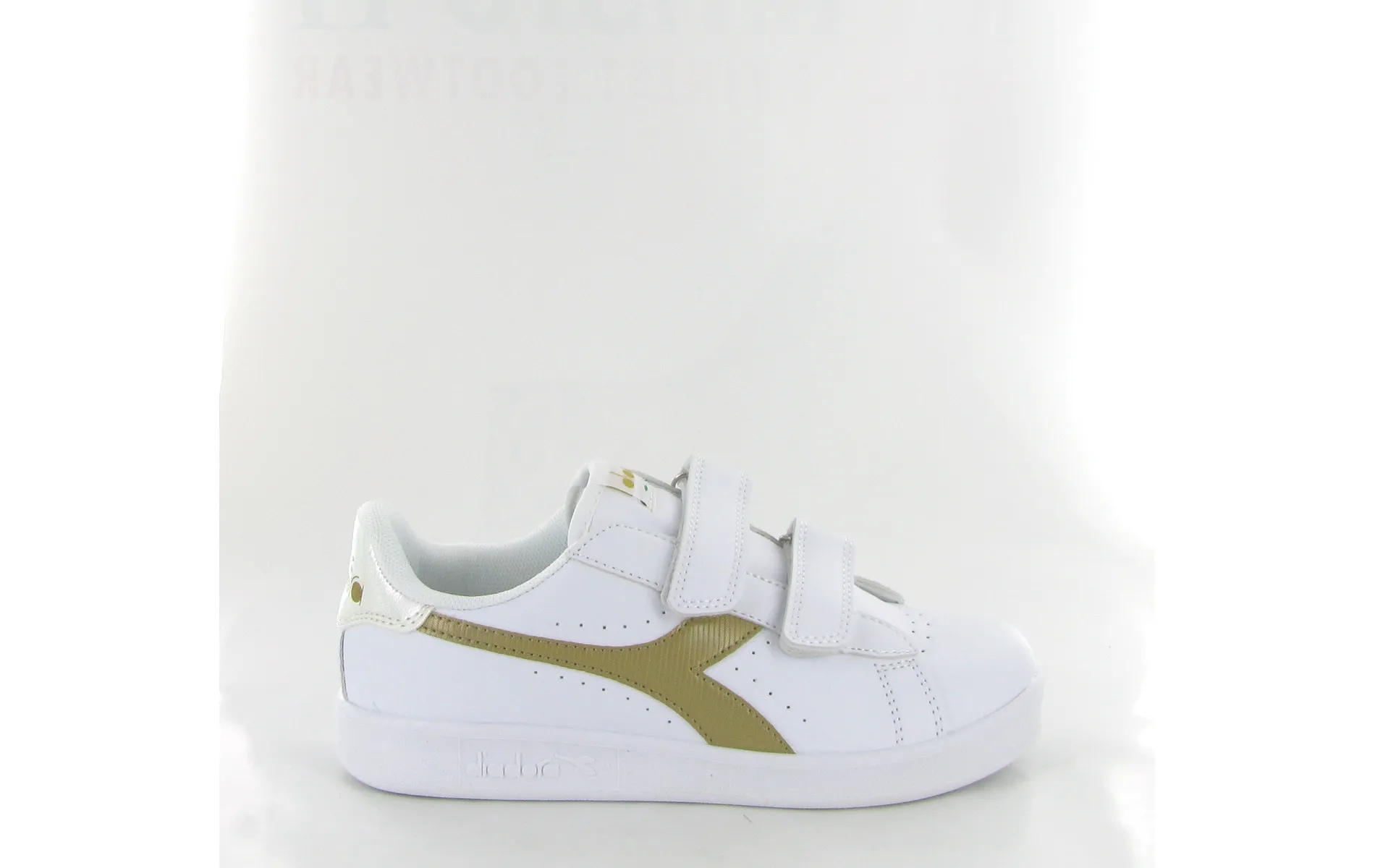 Diadora tennis game p td girl blanc