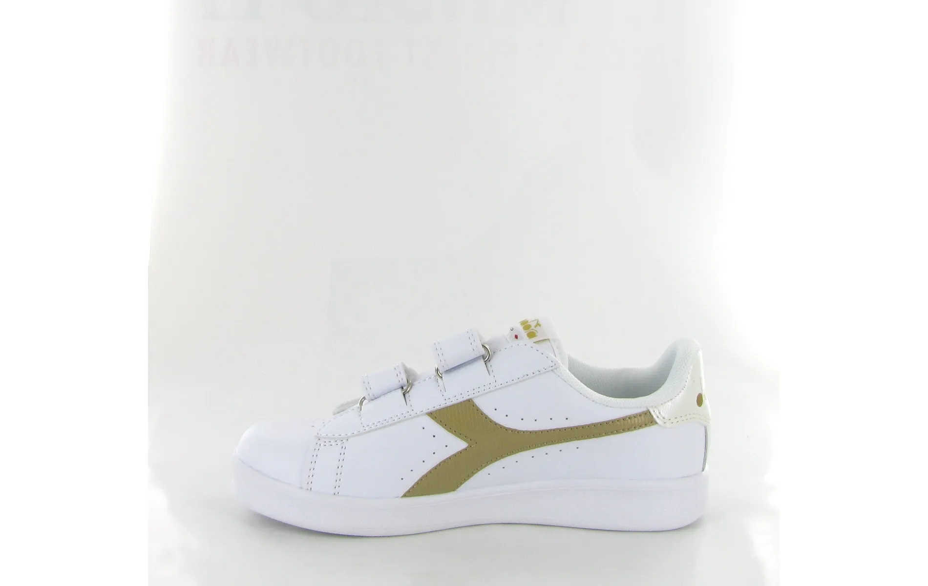 Diadora tennis game p td girl blanc