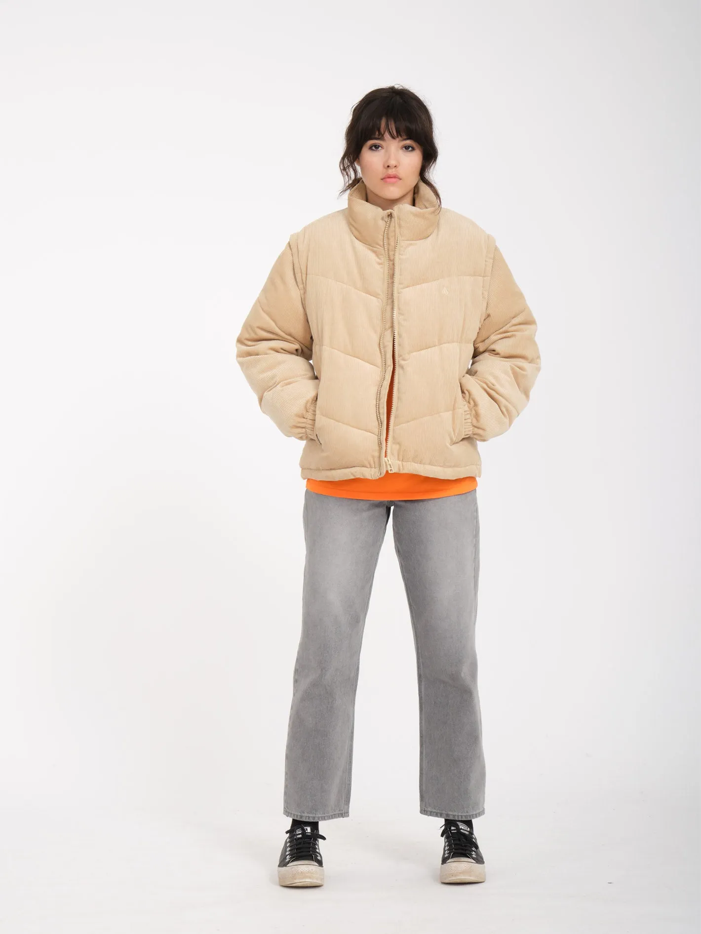 Doudoune Cord'N Puff - KHAKI