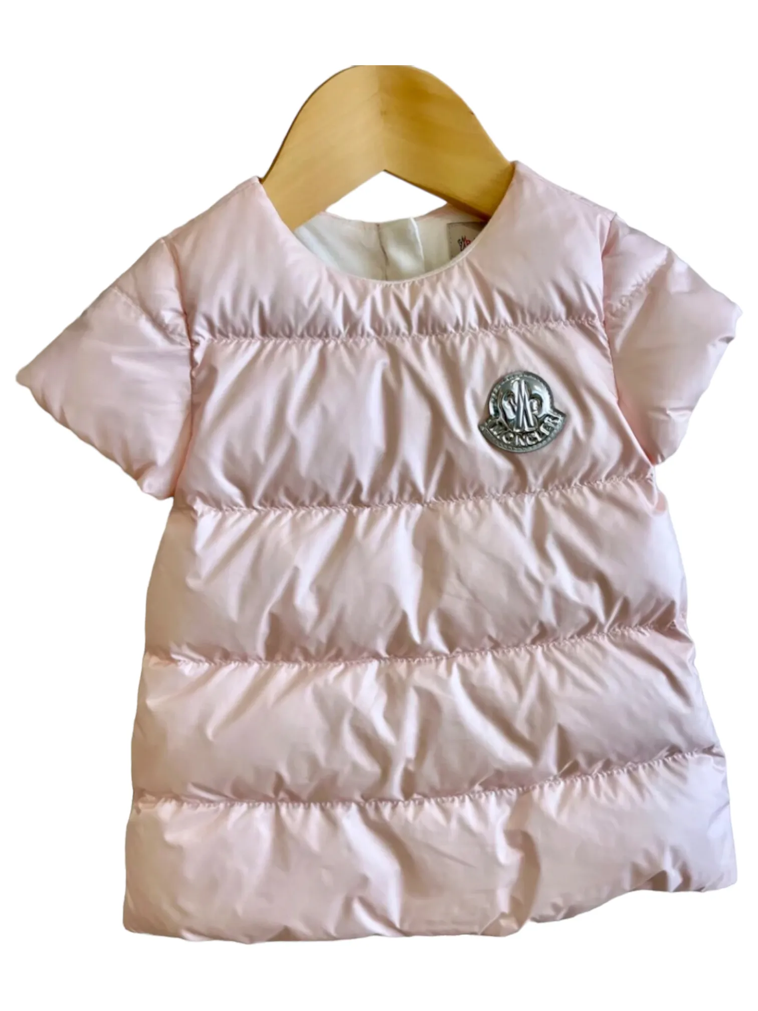 Doudoune manches courtes Moncler / Taille 6-9 mois