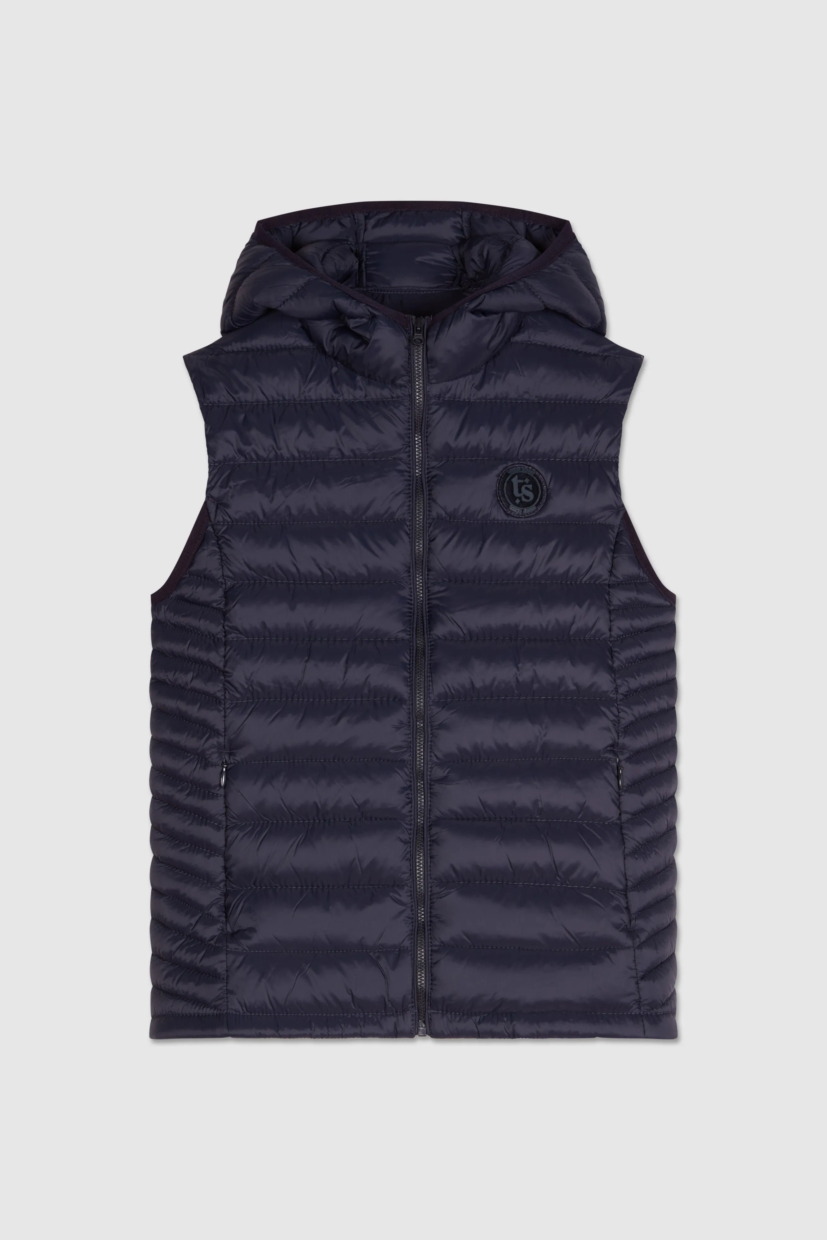 Doudoune sans manches B-TERRY 2 G HOOD JR TOTAL NAVY