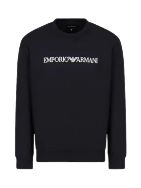 EMPORIO ARMANI Sweat Homme 8N1MR6 1JRIZ F905 Bleu