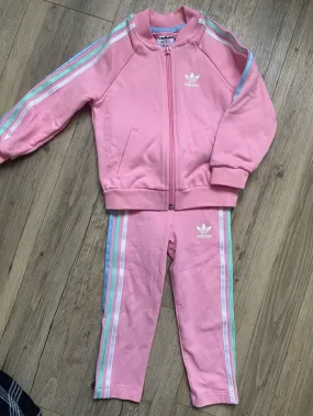 Ensemble adidas 18/24 mois rose fille - Adidas - 24 mois  | Beebs