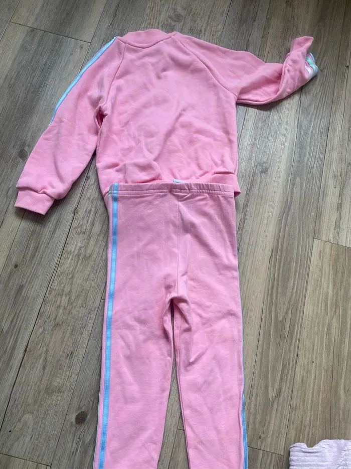 Ensemble adidas 18/24 mois rose fille - Adidas - 24 mois  | Beebs