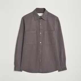 Farleigh Lyocell Shirt Dark Grey