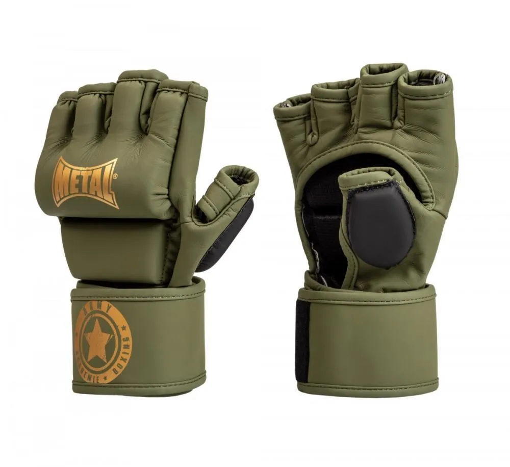 Gants de combat libre Military - Metal Boxe