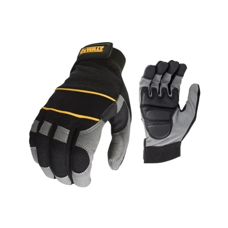 Gants de travaux polyvalents DEWALT DPG33L EU taille 9 renfort cuir protection à la coupure