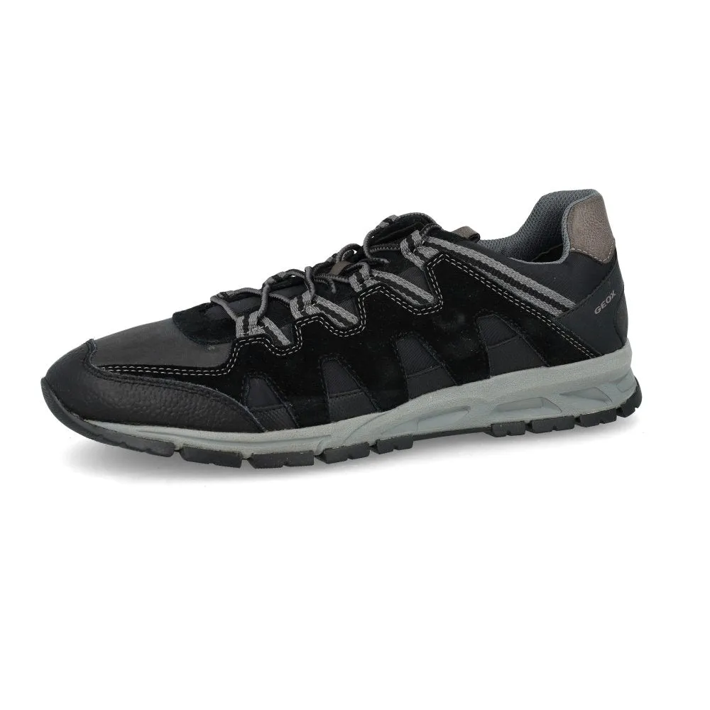 Geox U DELRAY B BLACK-GREY