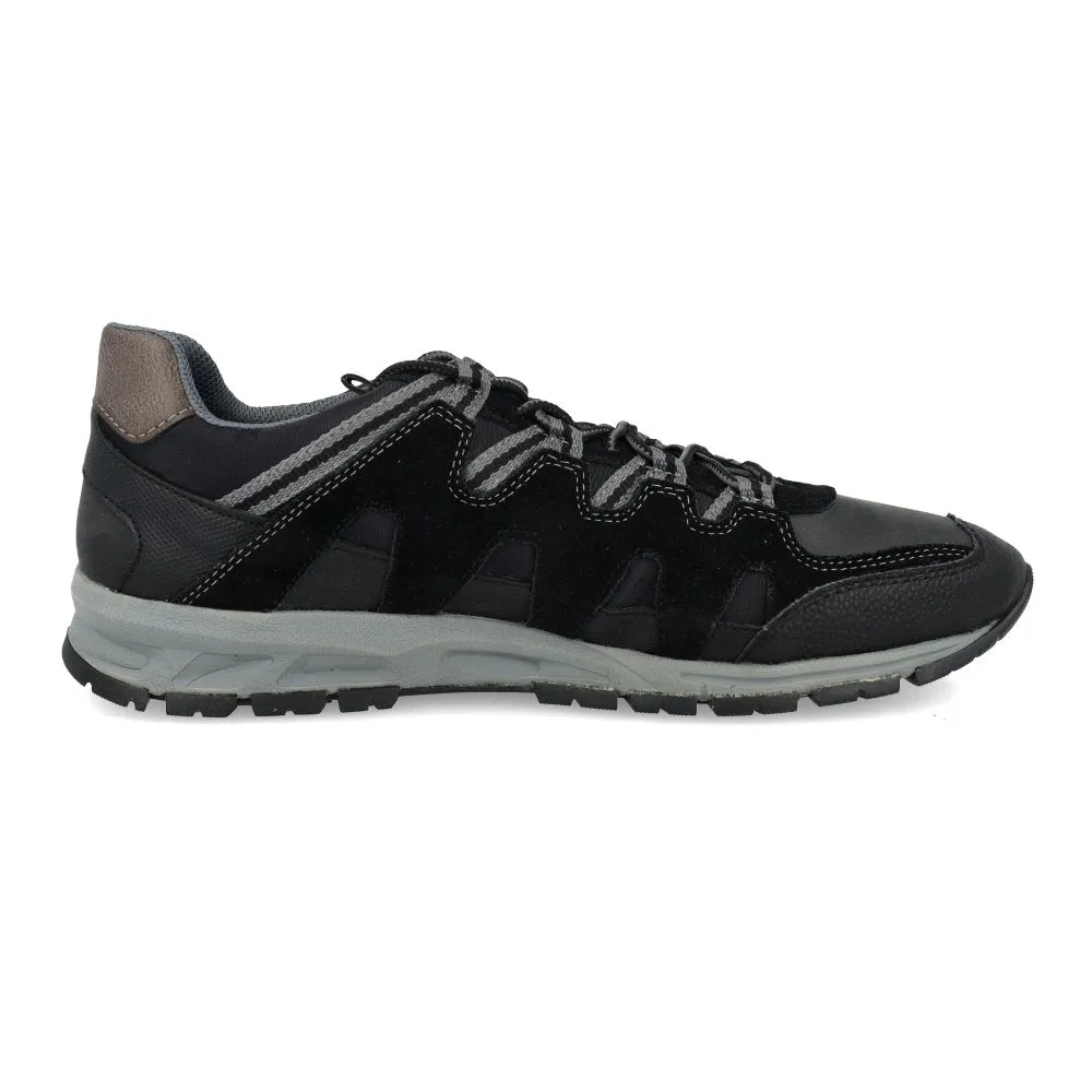 Geox U DELRAY B BLACK-GREY