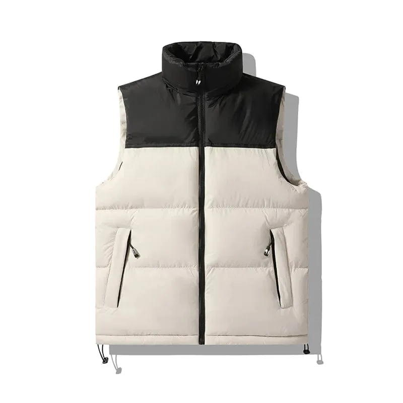 Gilet Doudoune Beige