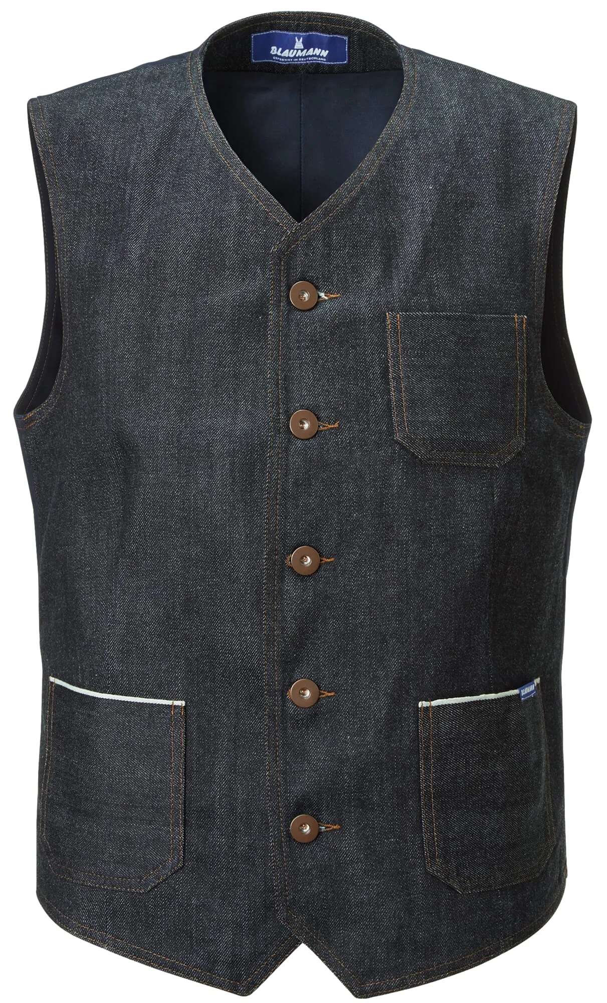 Gilet en denim pour homme