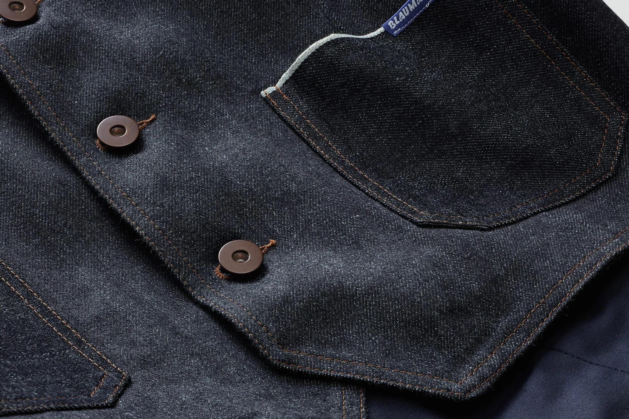 Gilet en denim pour homme