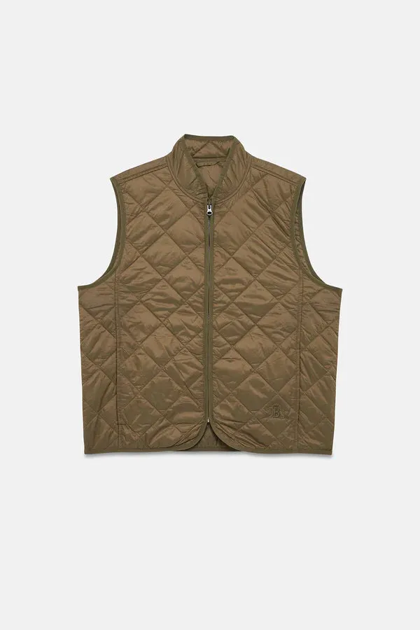 Gilet Matelassé - Vert Olive