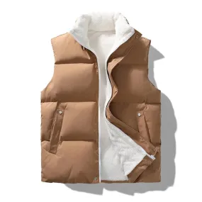 Gilet Sans Manche Camel