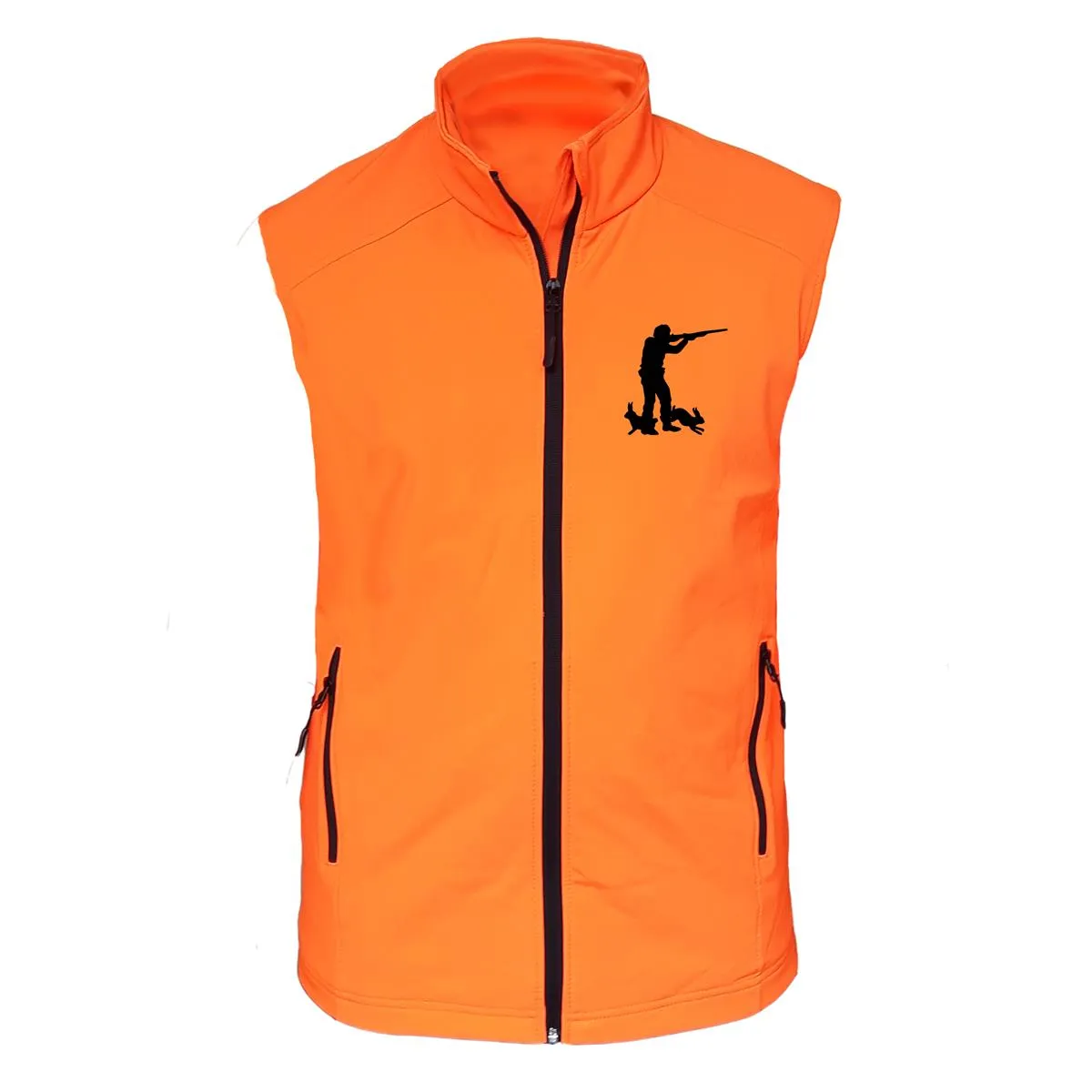 Gilet softshell –  Chasseur et lièvres