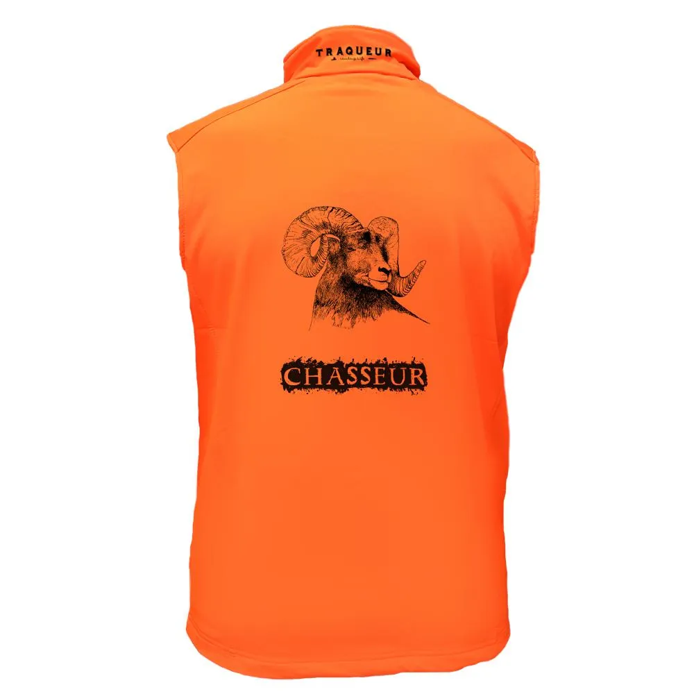 Gilet softshell  – Chasseur Mouflon