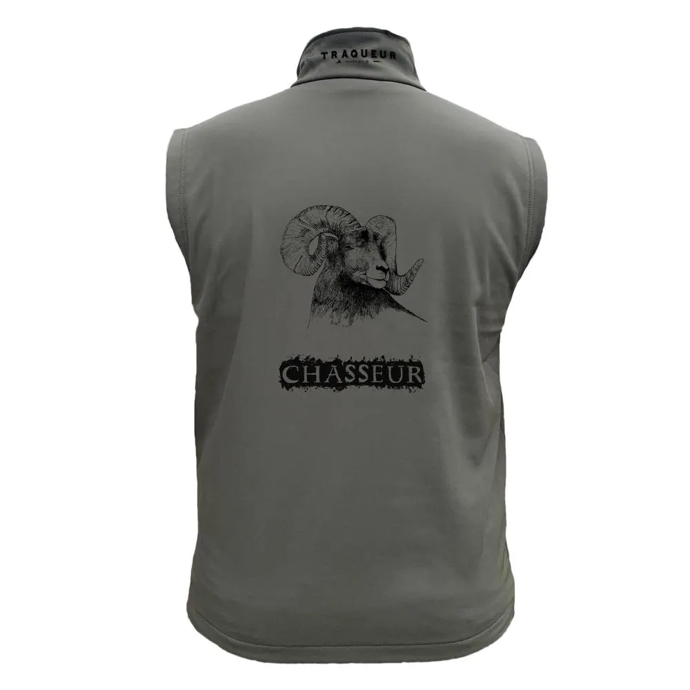 Gilet softshell  – Chasseur Mouflon