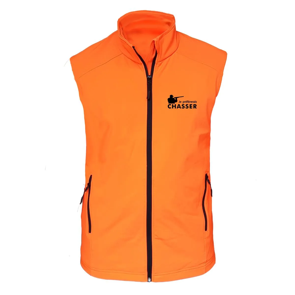 Gilet softshell – Je préférerais chasser