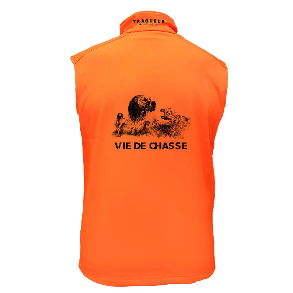 Gilet softshell  – Vie de chasse Setter