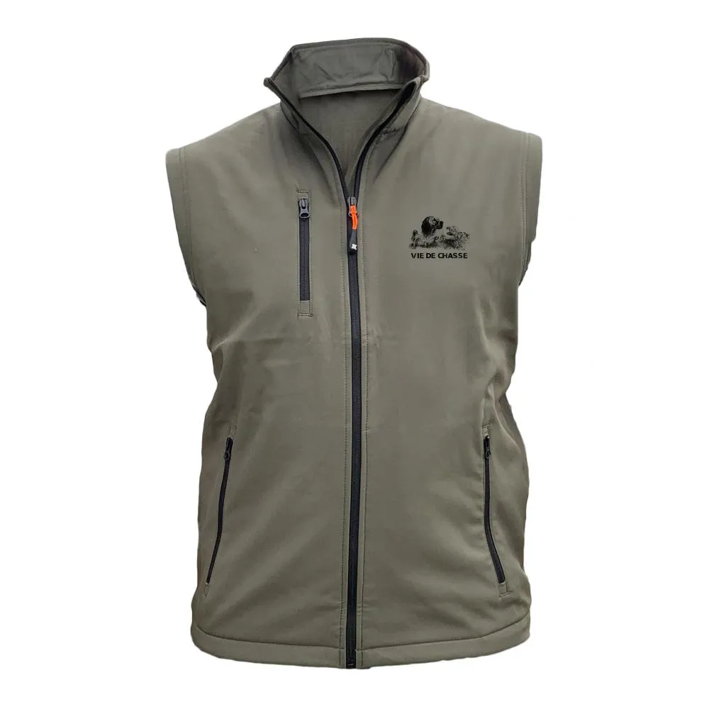 Gilet softshell  – Vie de chasse Setter