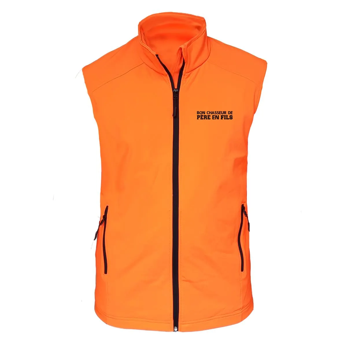 Gilet softshell – Bon chasseur de Père en Fils