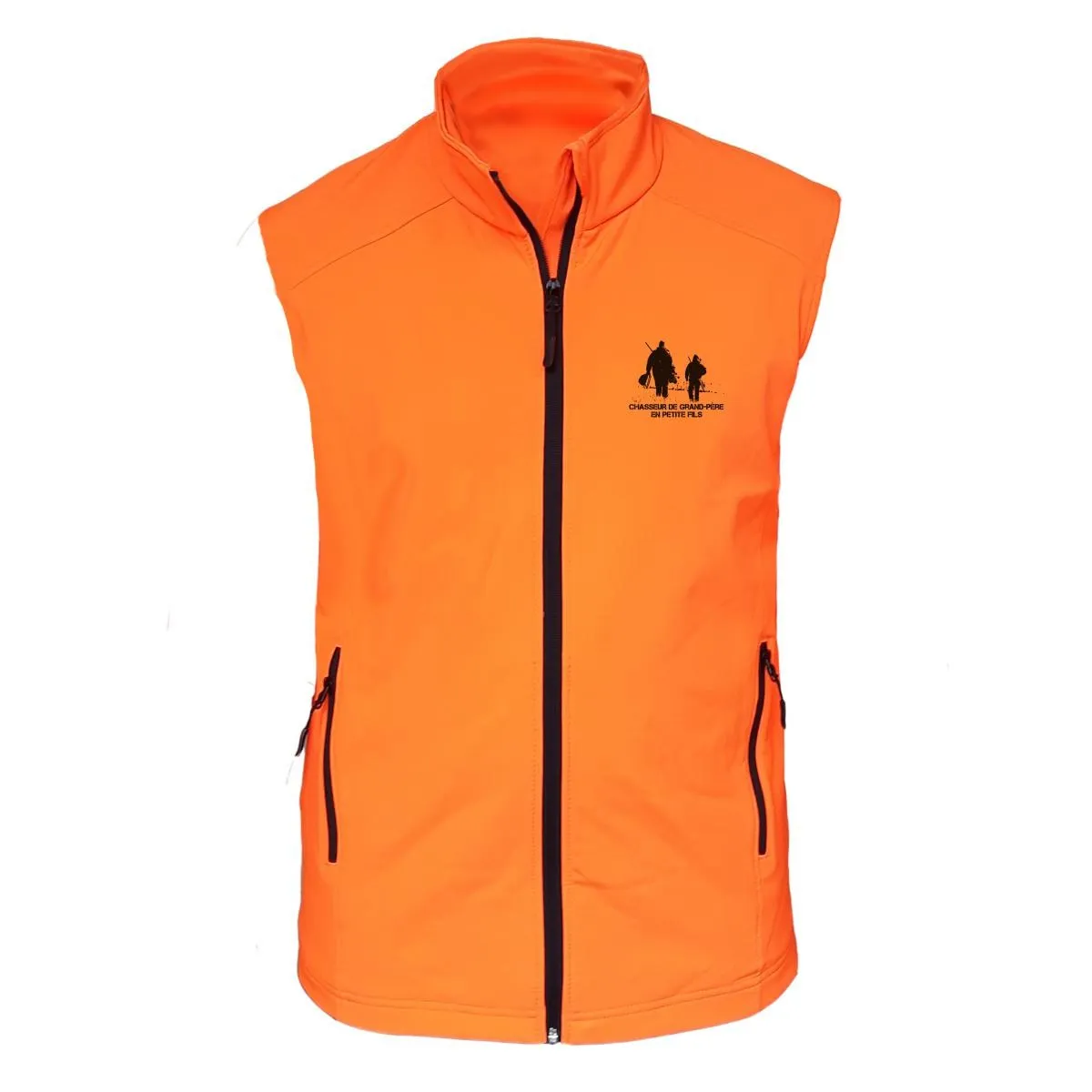 Gilet softshell – Chasseur de grand père en petit fils