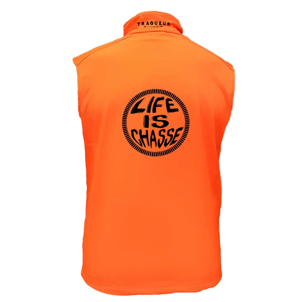 Gilet softshell – Life is Chasse