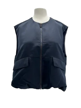 Gilet zippé noir