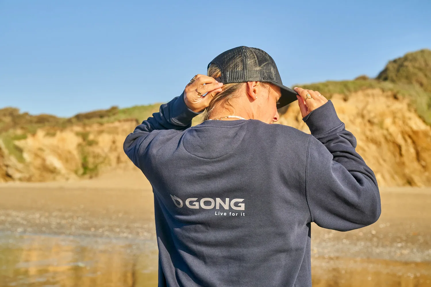 GONG | Sweat Lite Signature Unisexe Coton Biologique