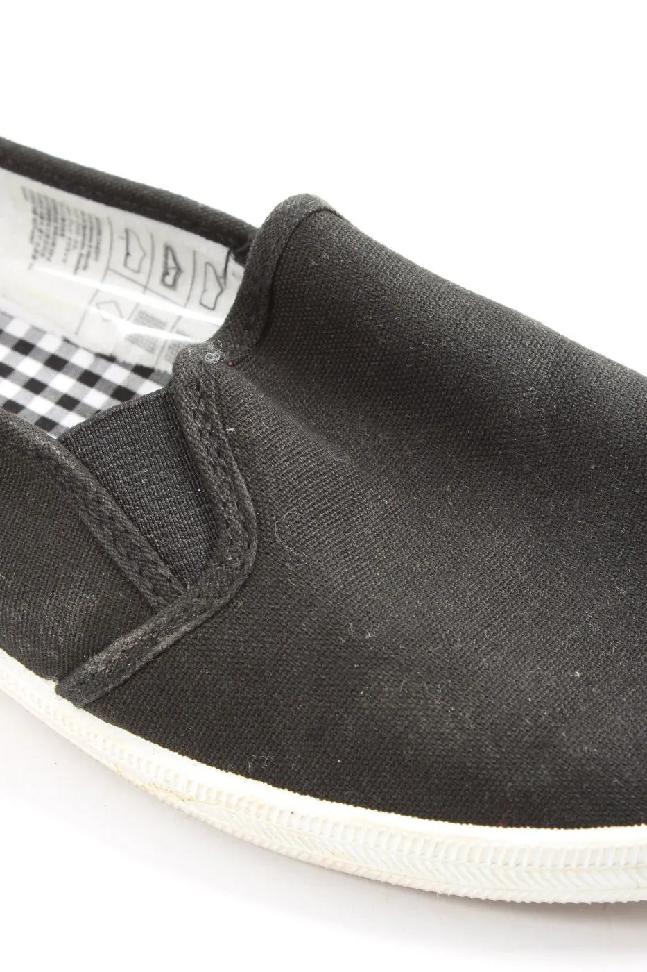 H&M Divided Basket slip-on noir style décontracté