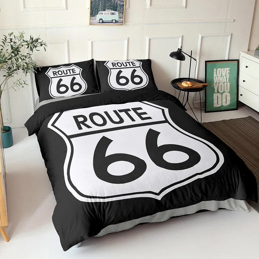 Housse De Couette Vintage Route 66