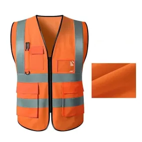 Hubart | Homme Vêtements De Travail Gilet Réfléchissant | Multi Poches