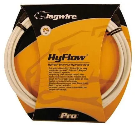 Jagwire Durite Hyflow Quick fit universelle Blanche