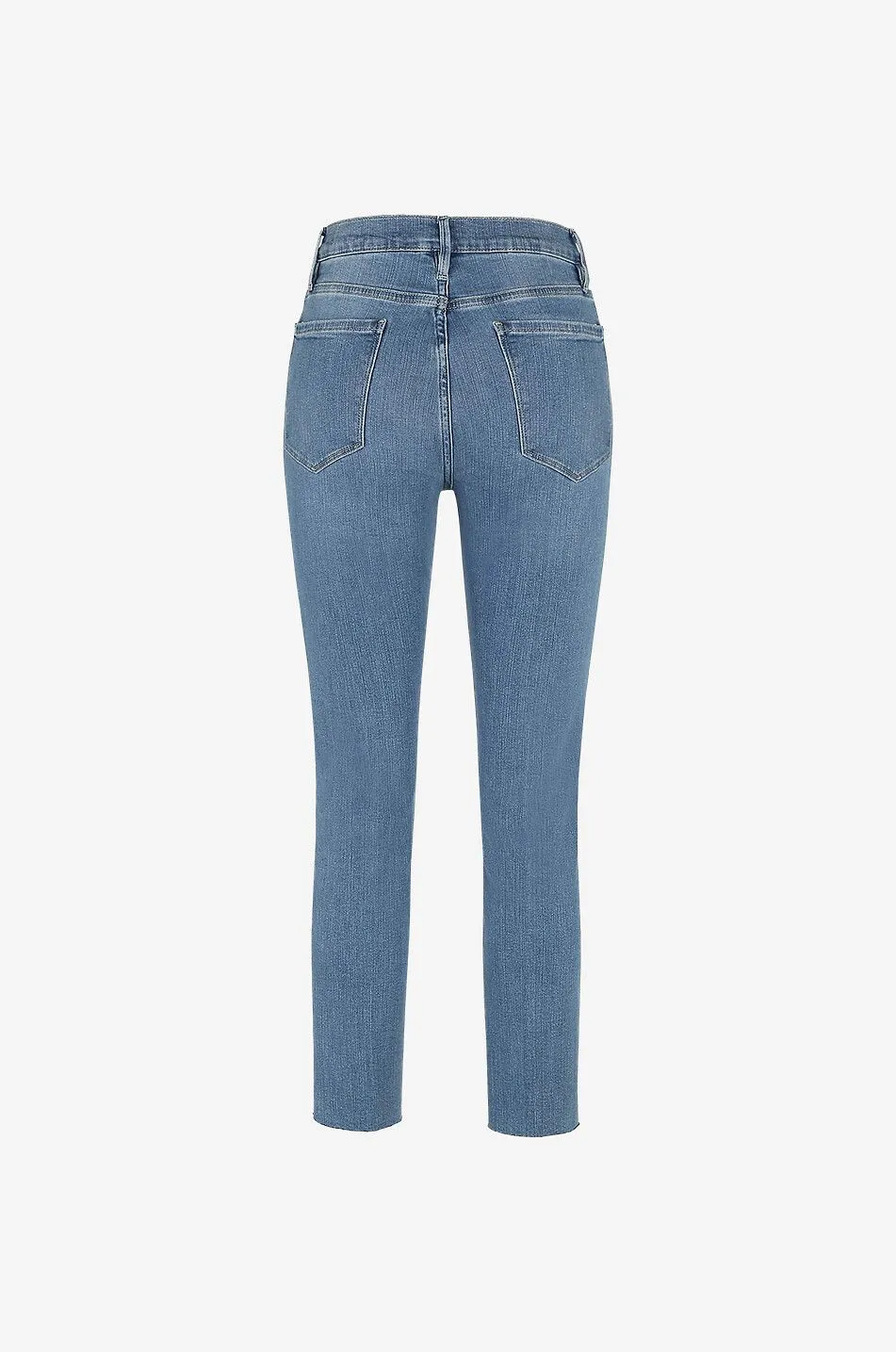 Jean skinny en coton mélangé