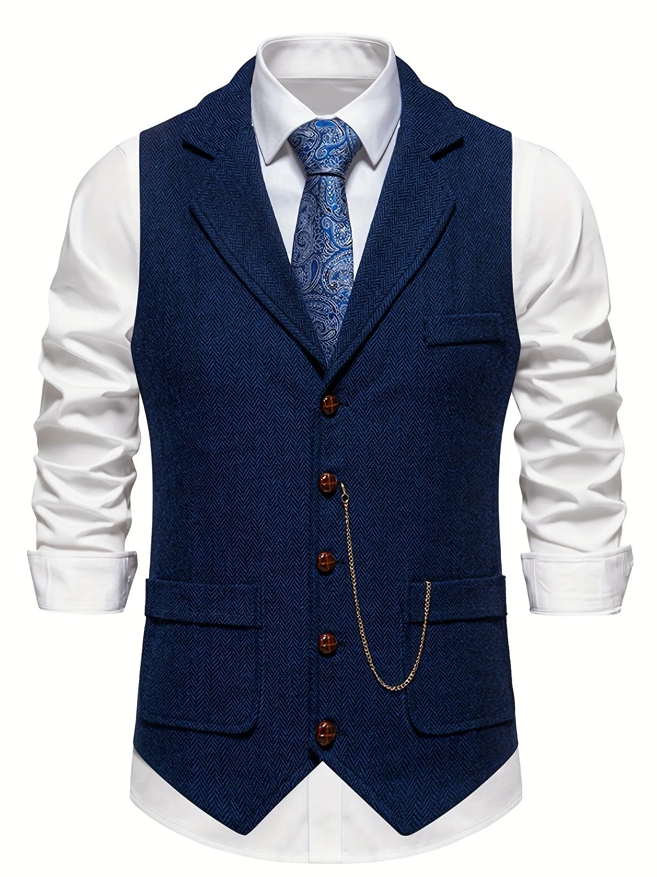 Jonah - Gilet classique pour hommes