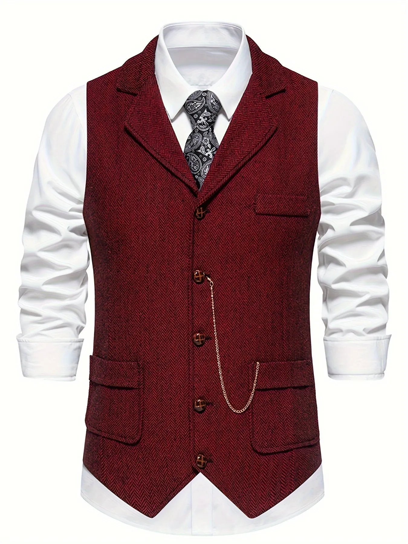 Jonah - Gilet classique pour hommes