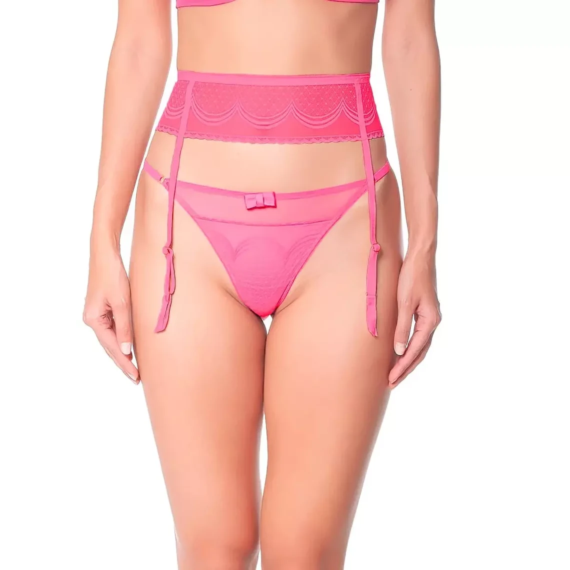 Ladies Night Porte-jaretelle fuchsia | 3 Suisses