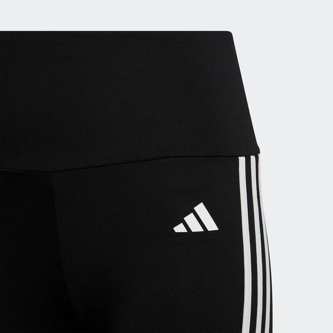 Legging adidas fille synthétique - noir et blanc