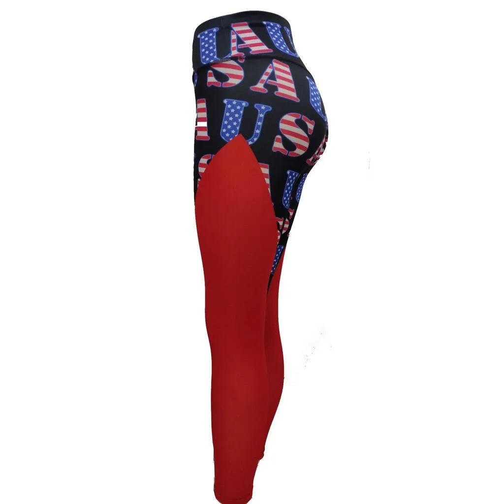 Legging Drapeau