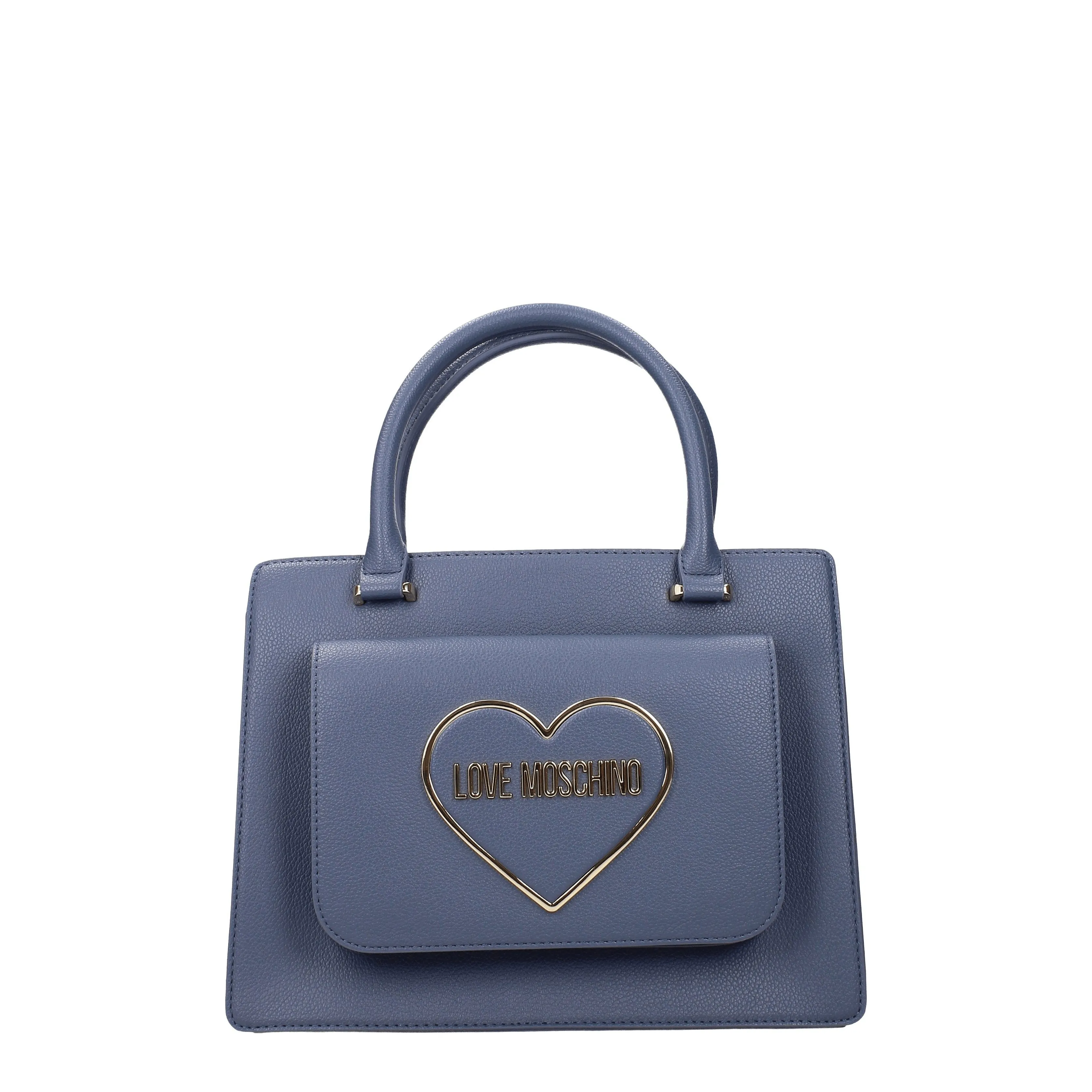 Love Moschino Hand Sacs Femmes Polyuréthane bleu / denim