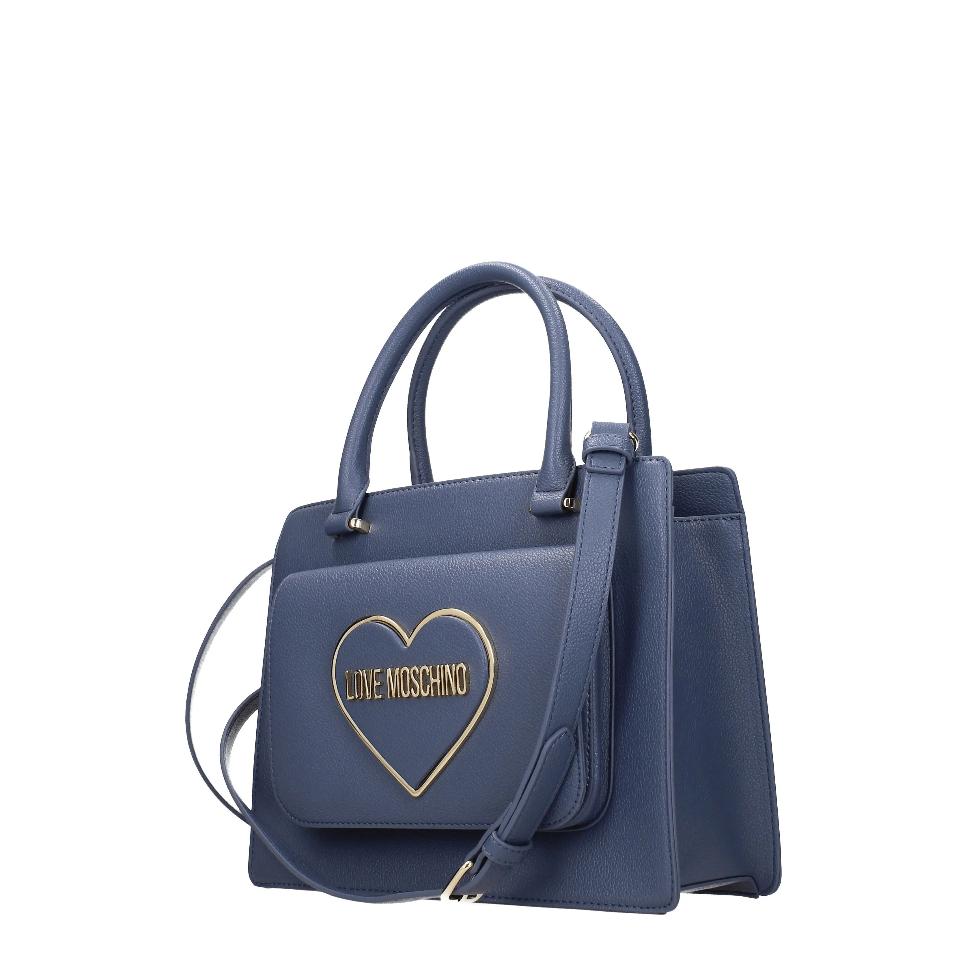 Love Moschino Hand Sacs Femmes Polyuréthane bleu / denim