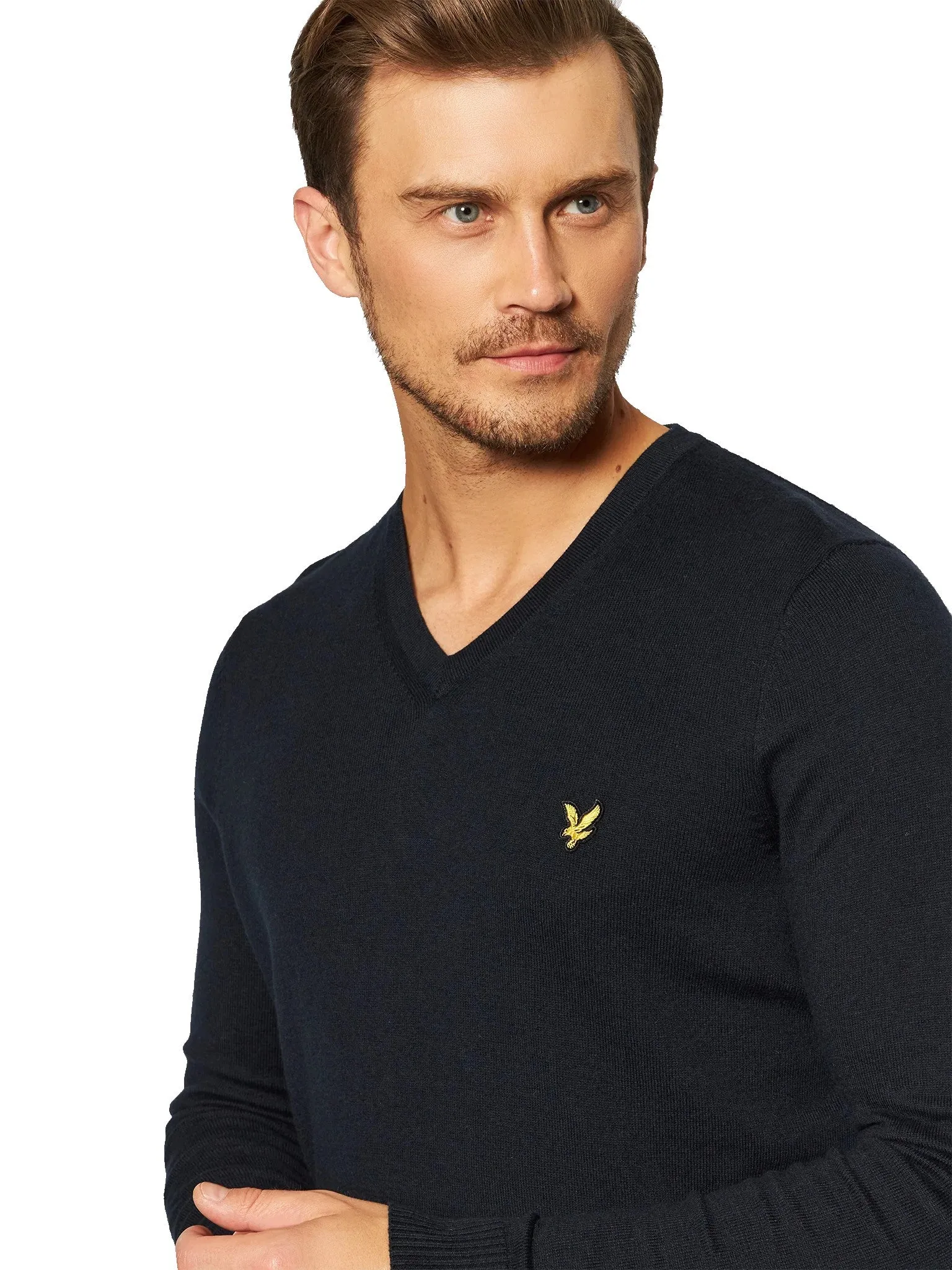 LYLE & SCOTT PULL COL V Marine