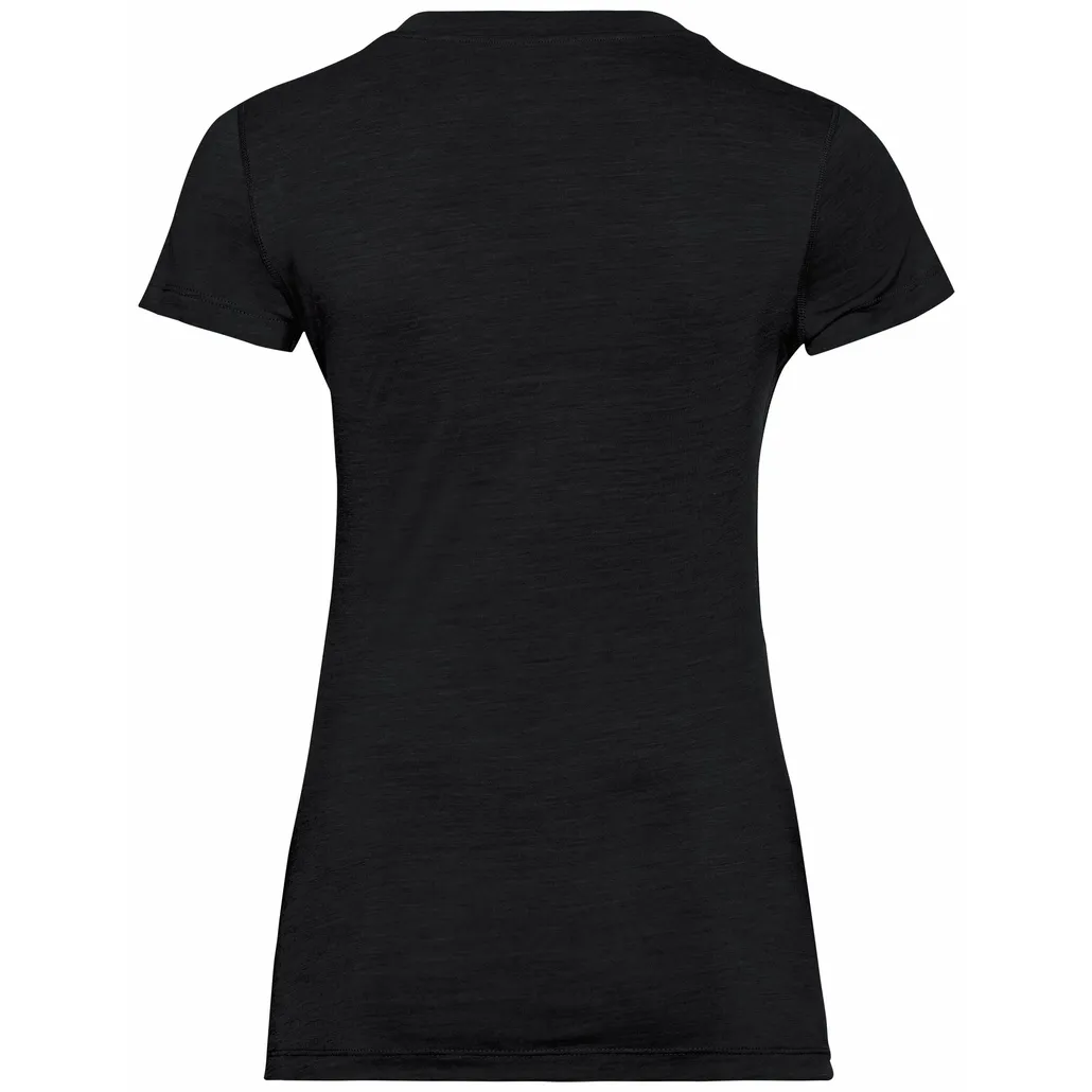 Maillot de Corps Odlo Women BL Top Crew Neck S/S Merino 130 Black