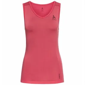 Maillot de Corps Odlo Women V-Neck Singlet Performance X-Light Holly Berry