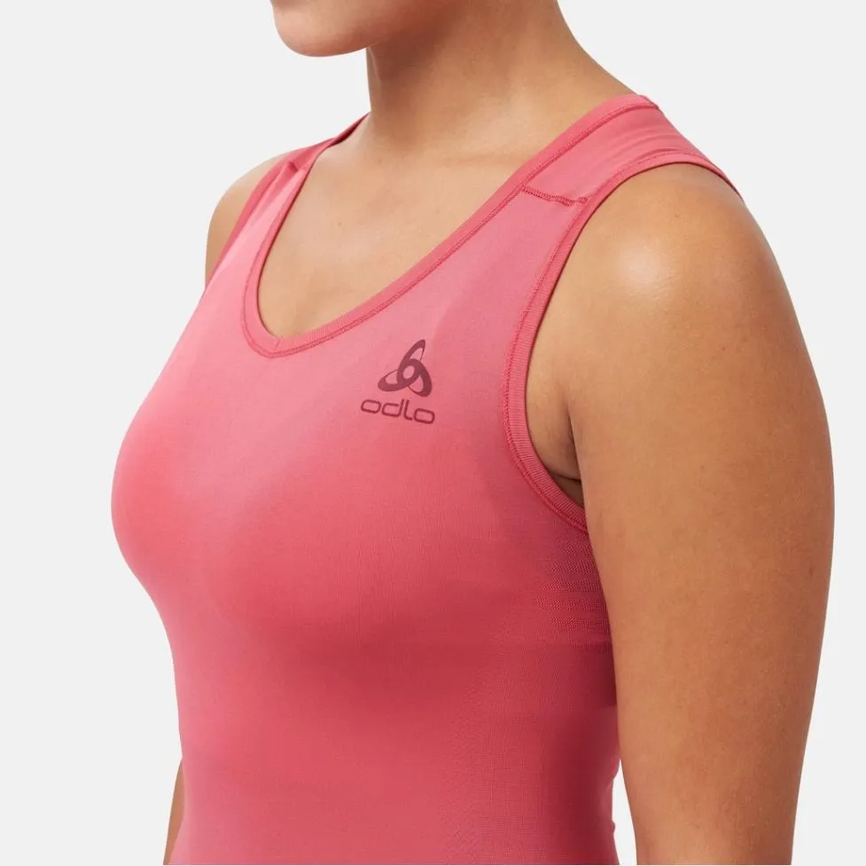 Maillot de Corps Odlo Women V-Neck Singlet Performance X-Light Holly Berry