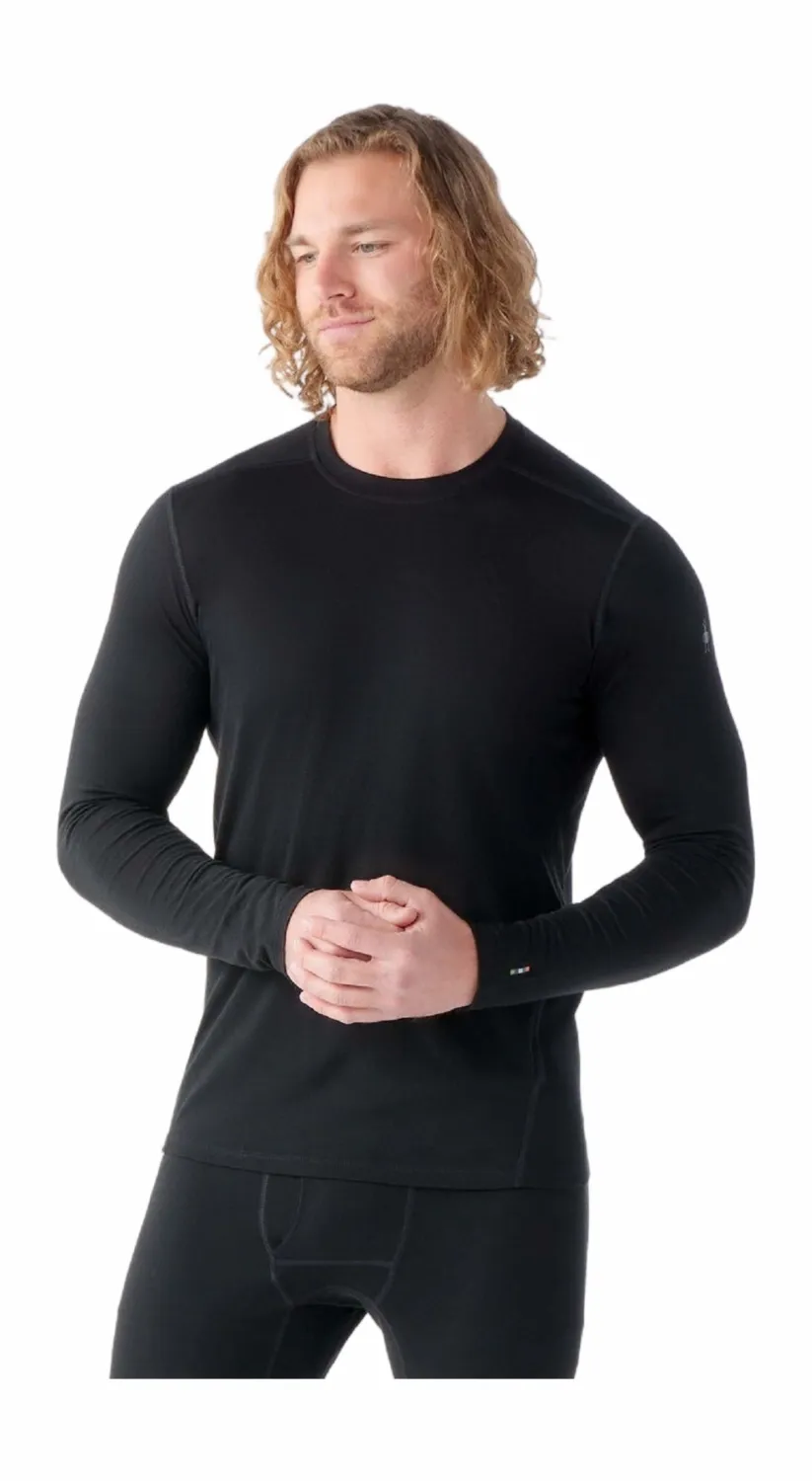 Maillot de Corps Smartwool Homme Classic All-Season Merino Base Layer Long Sleeve Boxed Black