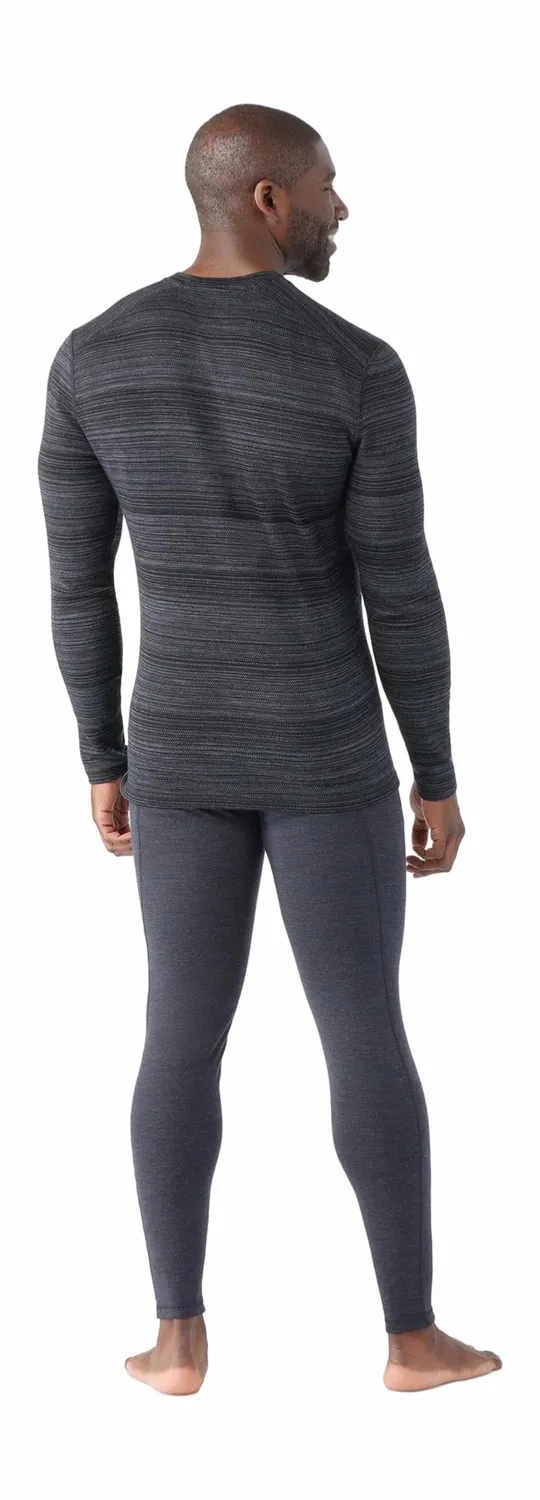 Maillot de Corps Smartwool Men Classic Thermal Merino Base Layer Crew Boxed Black Color Shift