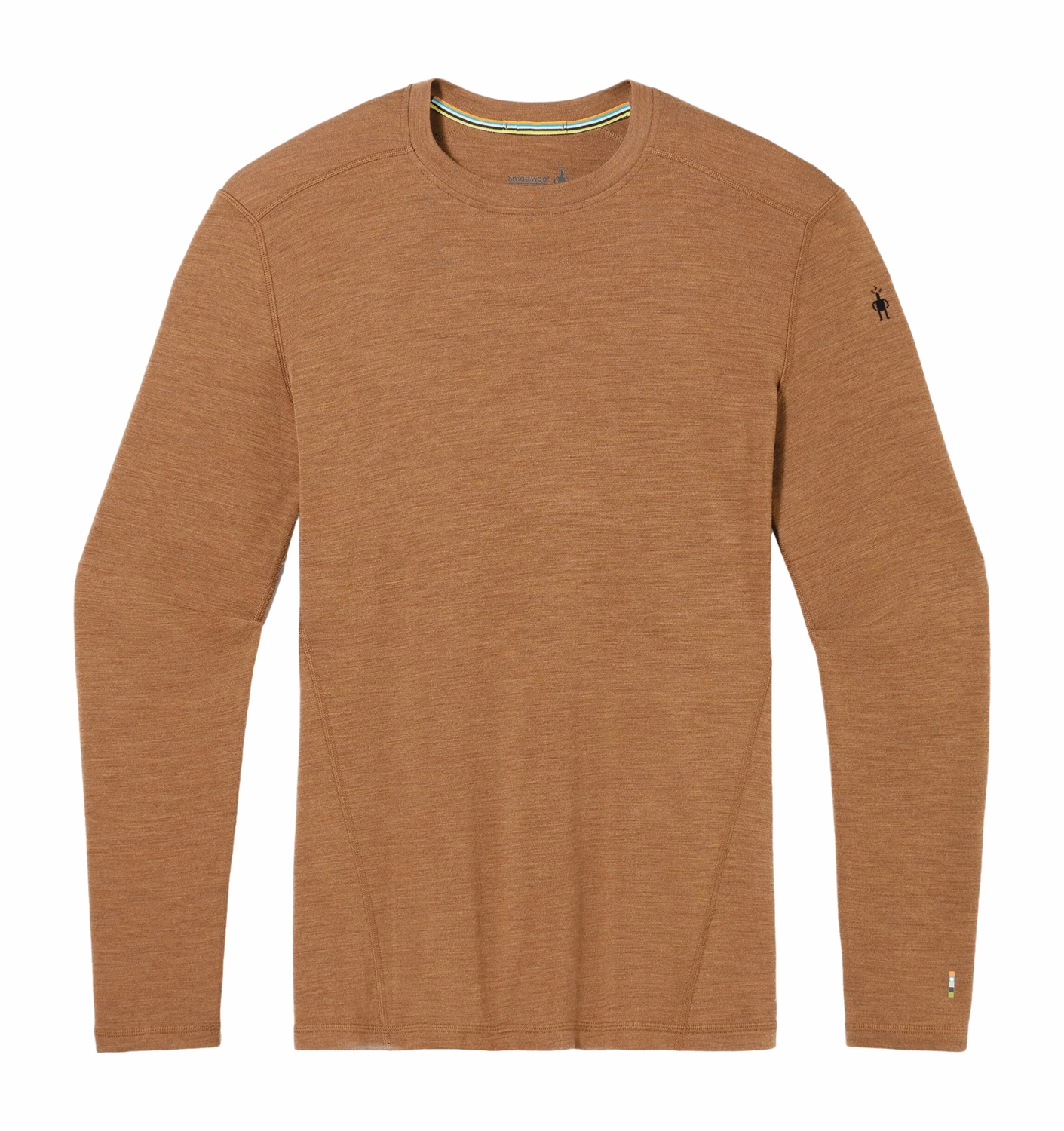 Maillot de Corps Smartwool Men Classic Thermal Merino Base Layer Crew Boxed Fox Brown Heather