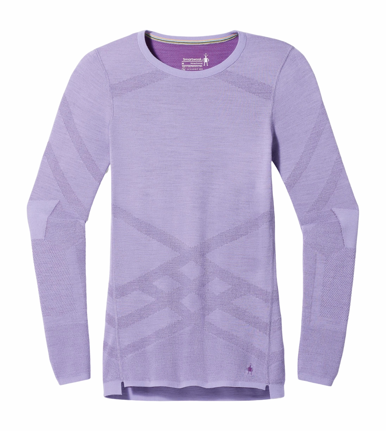 Maillot de Corps Smartwool Women Intraknit Thermal Merino Base Layer Crew Violet-Purple Iris